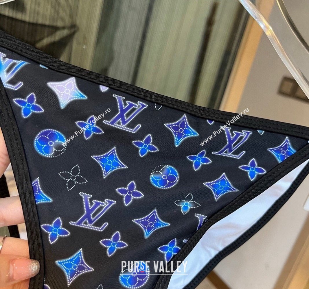 Louis Vuitton Two Pieces Swimwear Blue/Printed Monogram 2024 030601 (XMN-240306036)