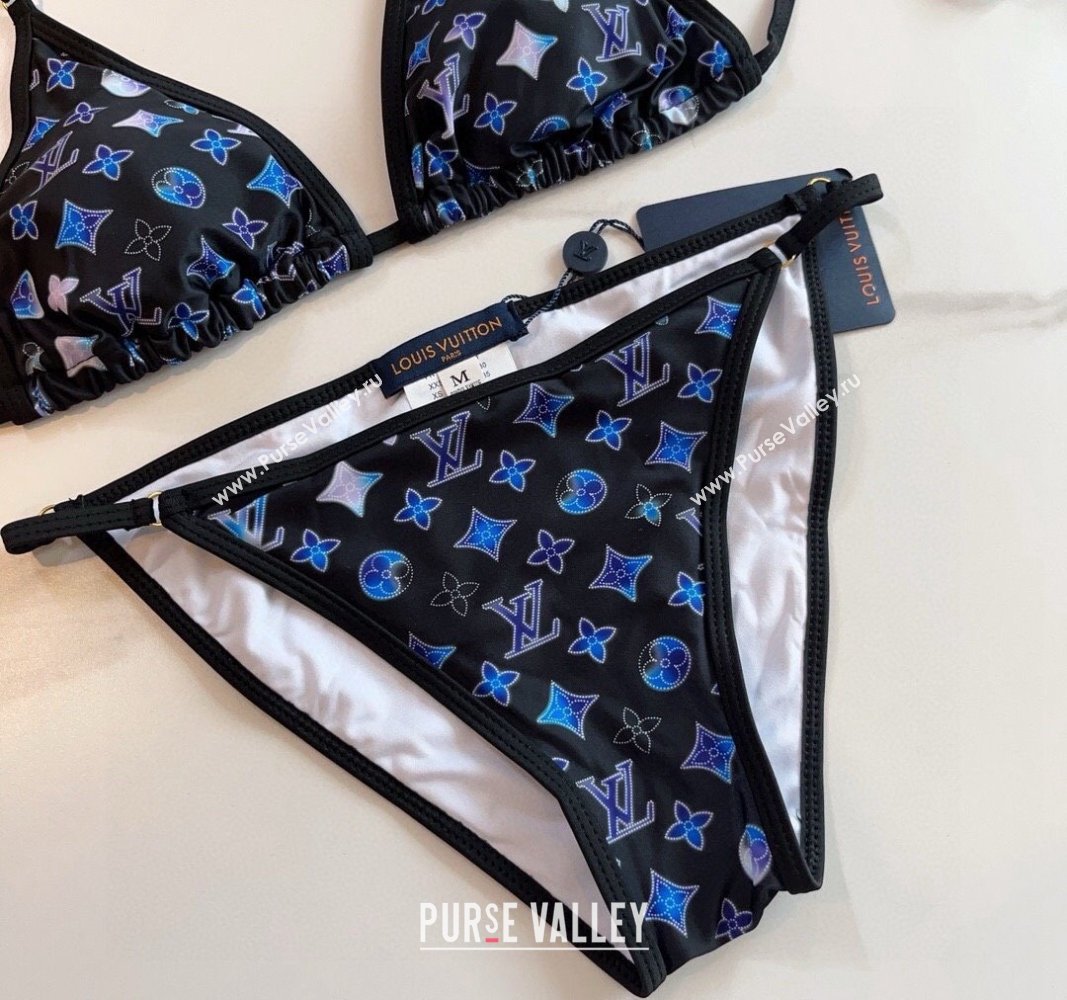 Louis Vuitton Two Pieces Swimwear Blue/Printed Monogram 2024 030601 (XMN-240306036)