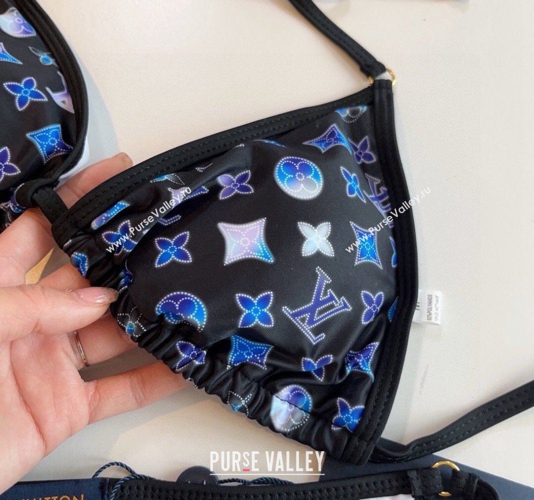 Louis Vuitton Two Pieces Swimwear Blue/Printed Monogram 2024 030601 (XMN-240306036)