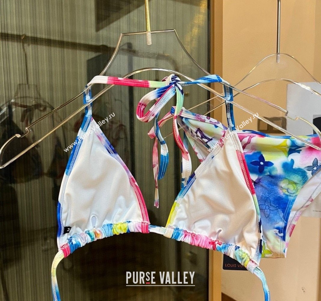 Louis Vuitton Two Pieces Swimwear Watercolor/Multi 2024 030601 (XMN-240306039)