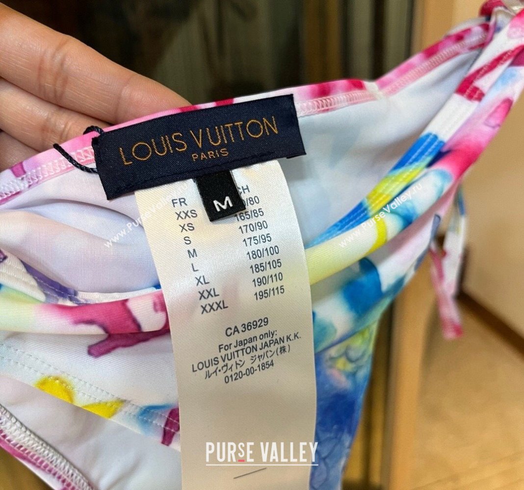 Louis Vuitton Two Pieces Swimwear Watercolor/Multi 2024 030601 (XMN-240306039)