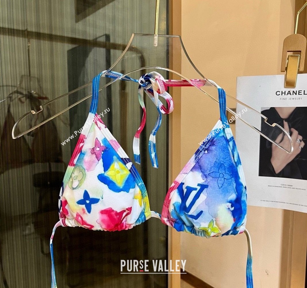 Louis Vuitton Two Pieces Swimwear Watercolor/Multi 2024 030601 (XMN-240306039)