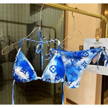 Louis Vuitton Two Pieces Swimwear Watercolor/Blue 2024 030601 (XMN-240306040)