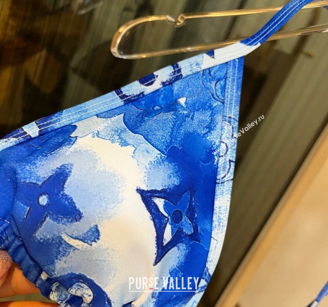 Louis Vuitton Two Pieces Swimwear Watercolor/Blue 2024 030601 (XMN-240306040)