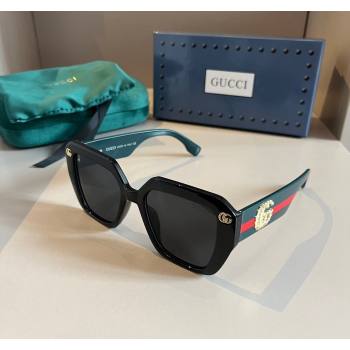 Gucci Sunglasses with GG Web Black 2024 0305 (XMN-240305010)