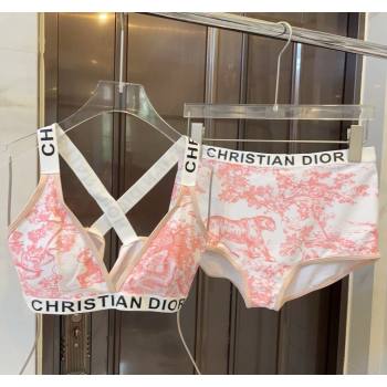Dior Toile de Jouy Swimwear Pink/White 2024 0306 (XMN-240306069)