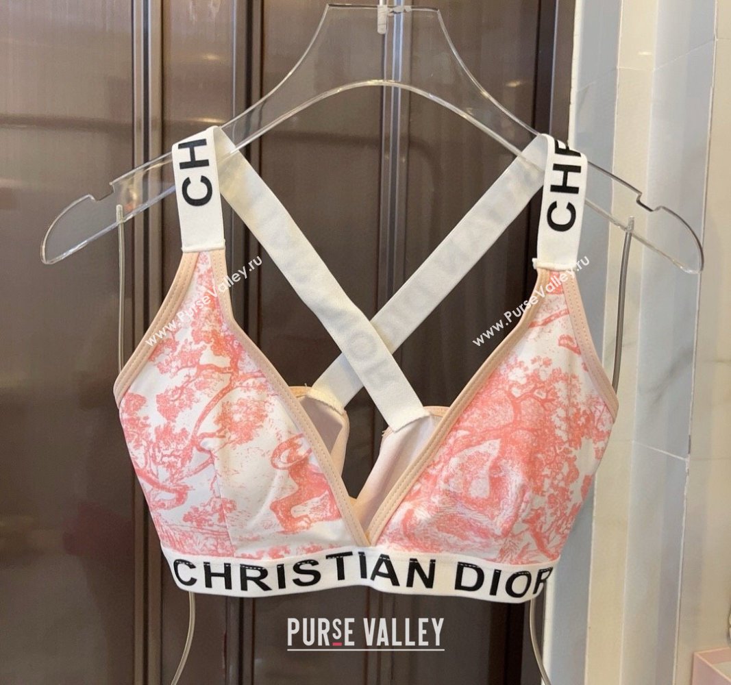 Dior Toile de Jouy Swimwear Pink/White 2024 0306 (XMN-240306069)