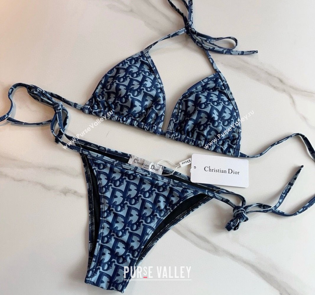 Dior Oblique Swimwear Light Blue/Blue 2024 0306 (XMN-240306070)