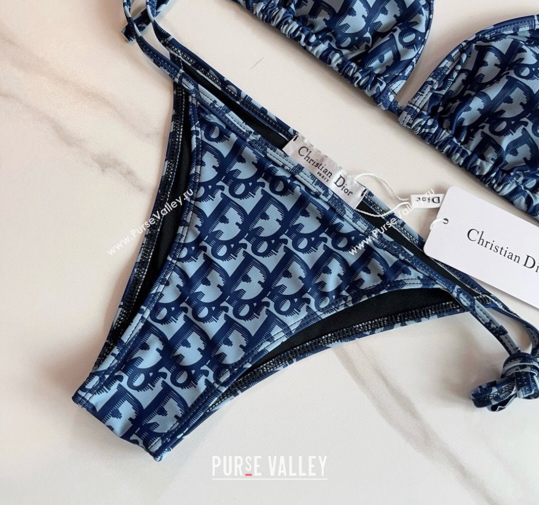 Dior Oblique Swimwear Light Blue/Blue 2024 0306 (XMN-240306070)