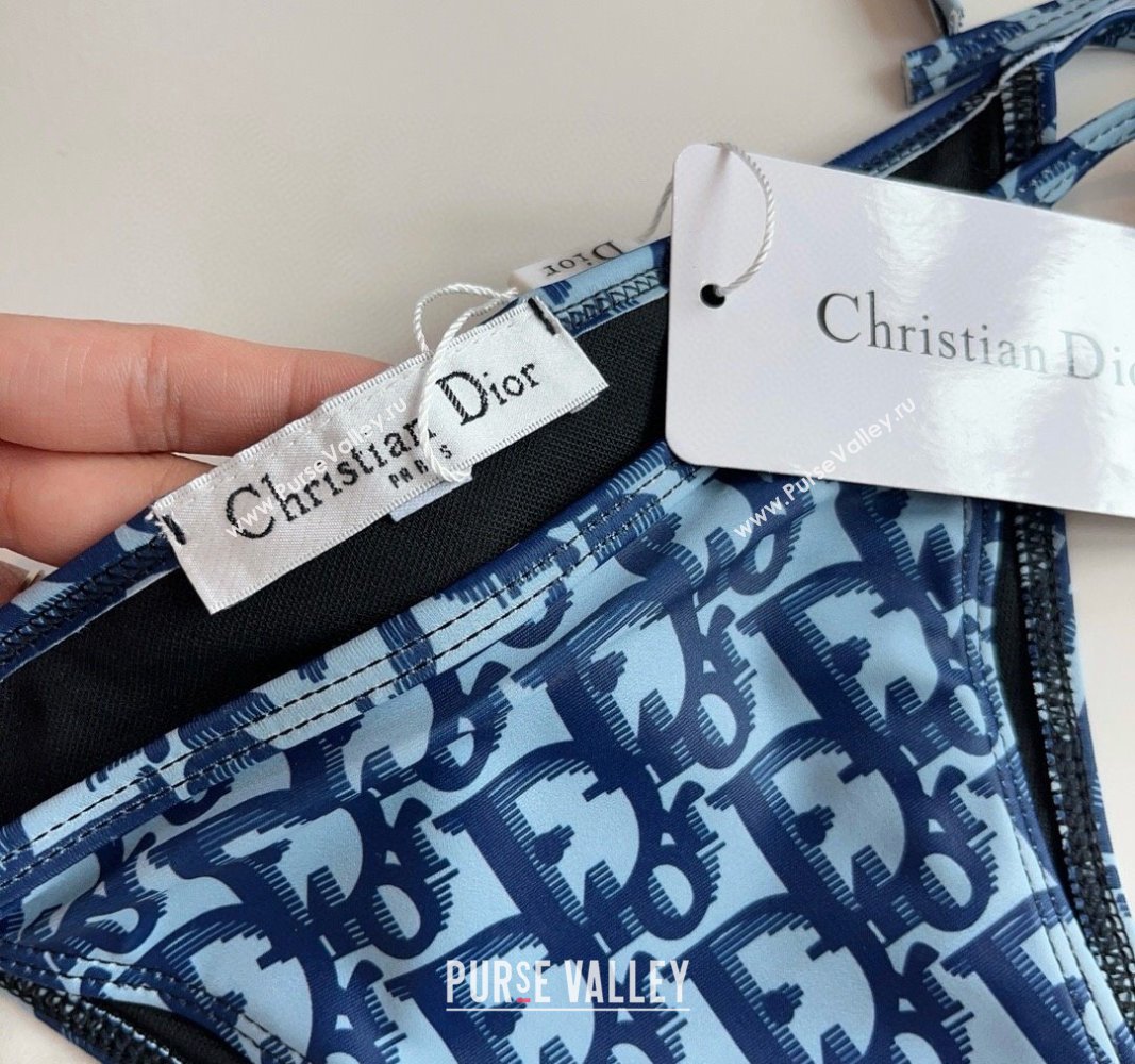 Dior Oblique Swimwear Light Blue/Blue 2024 0306 (XMN-240306070)