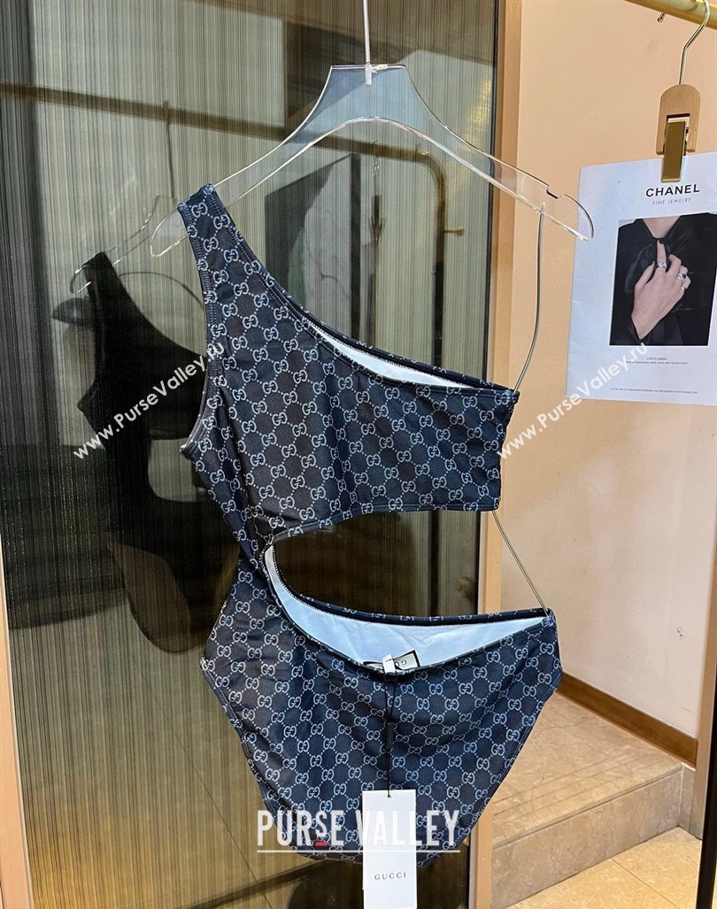 Gucci GG Swimwear Dark Blue 2024 030602 (XMN-240306075)
