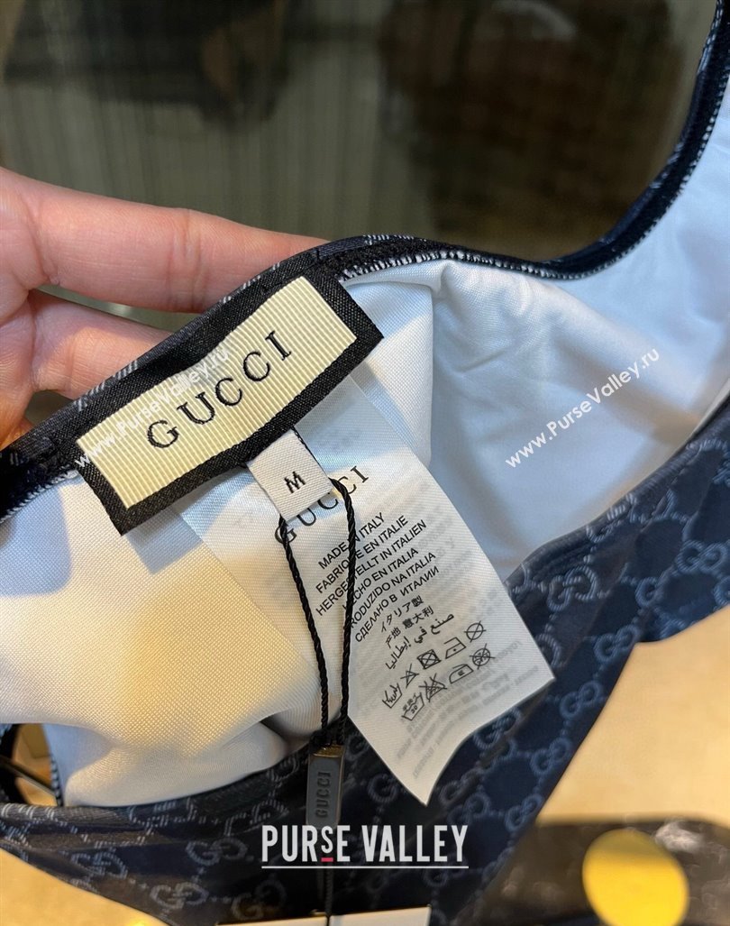 Gucci GG Swimwear Dark Blue 2024 030602 (XMN-240306075)