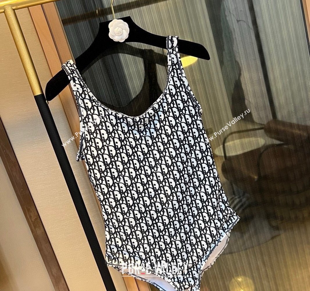 Dior Oblique Swimwear Black/White 2024 0306 (XMN-240306078)