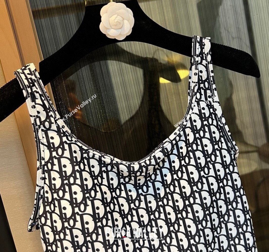 Dior Oblique Swimwear Black/White 2024 0306 (XMN-240306078)