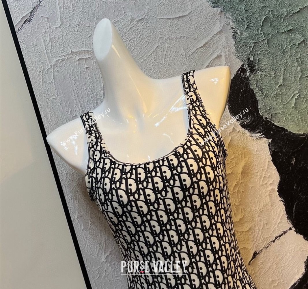 Dior Oblique Swimwear Black/White 2024 0306 (XMN-240306078)