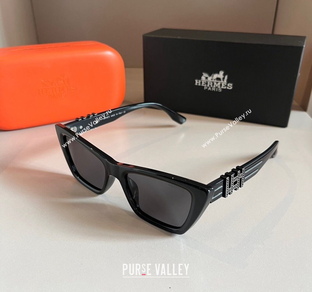Hermes Sunglasses Black 2024 030502 (XMN-240305024)