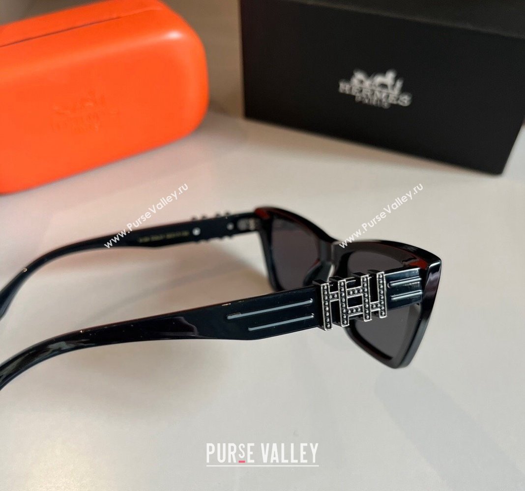 Hermes Sunglasses Black 2024 030502 (XMN-240305024)
