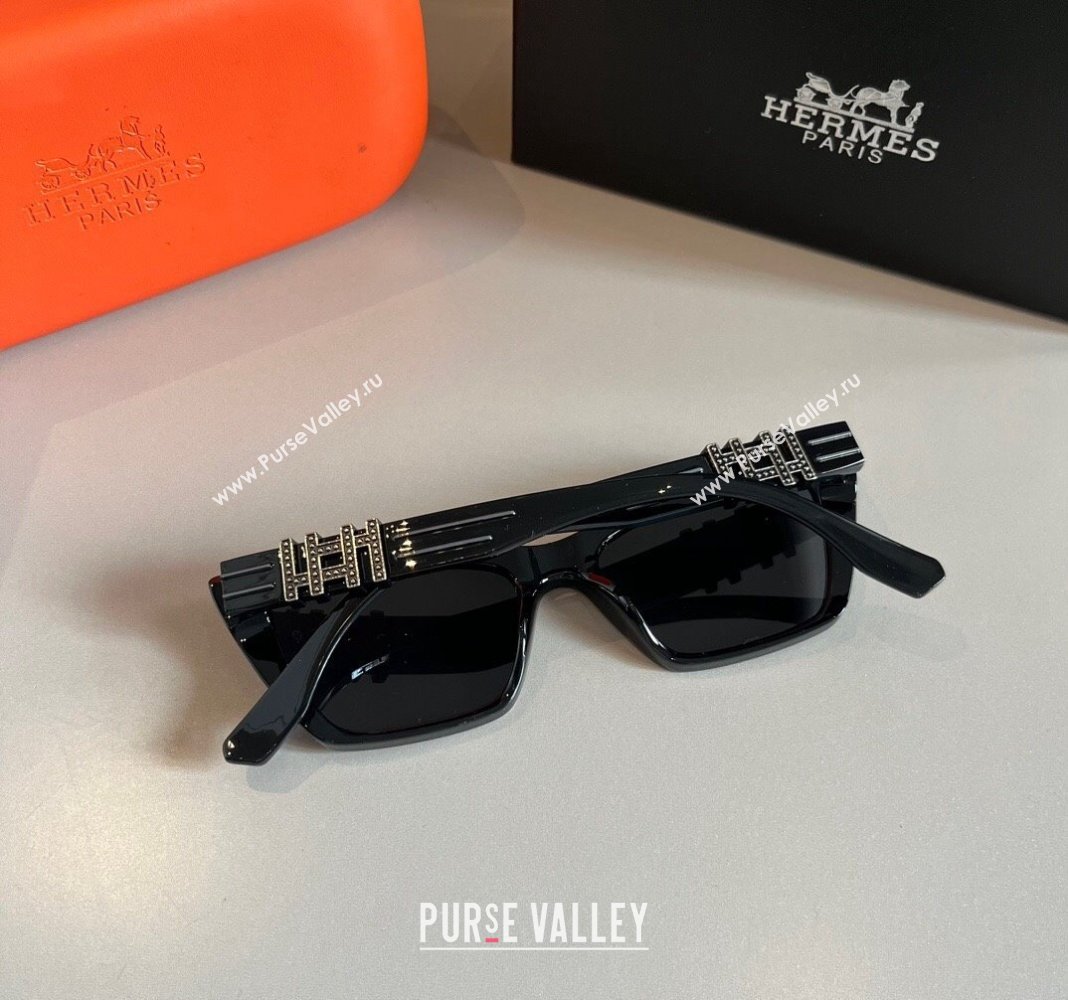 Hermes Sunglasses Black 2024 030502 (XMN-240305024)