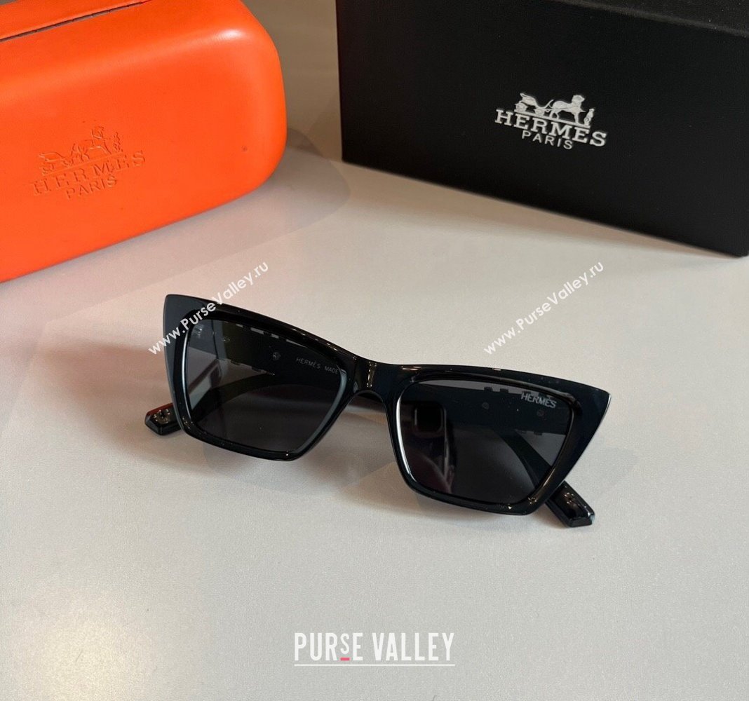 Hermes Sunglasses Black 2024 030502 (XMN-240305024)