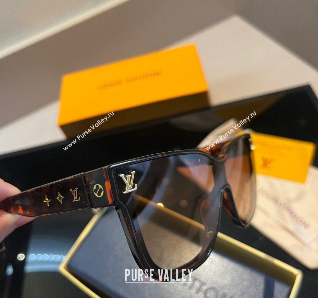 Louis Vuitton Sunglasses Brown 2024 0305 (XMN-240305029)