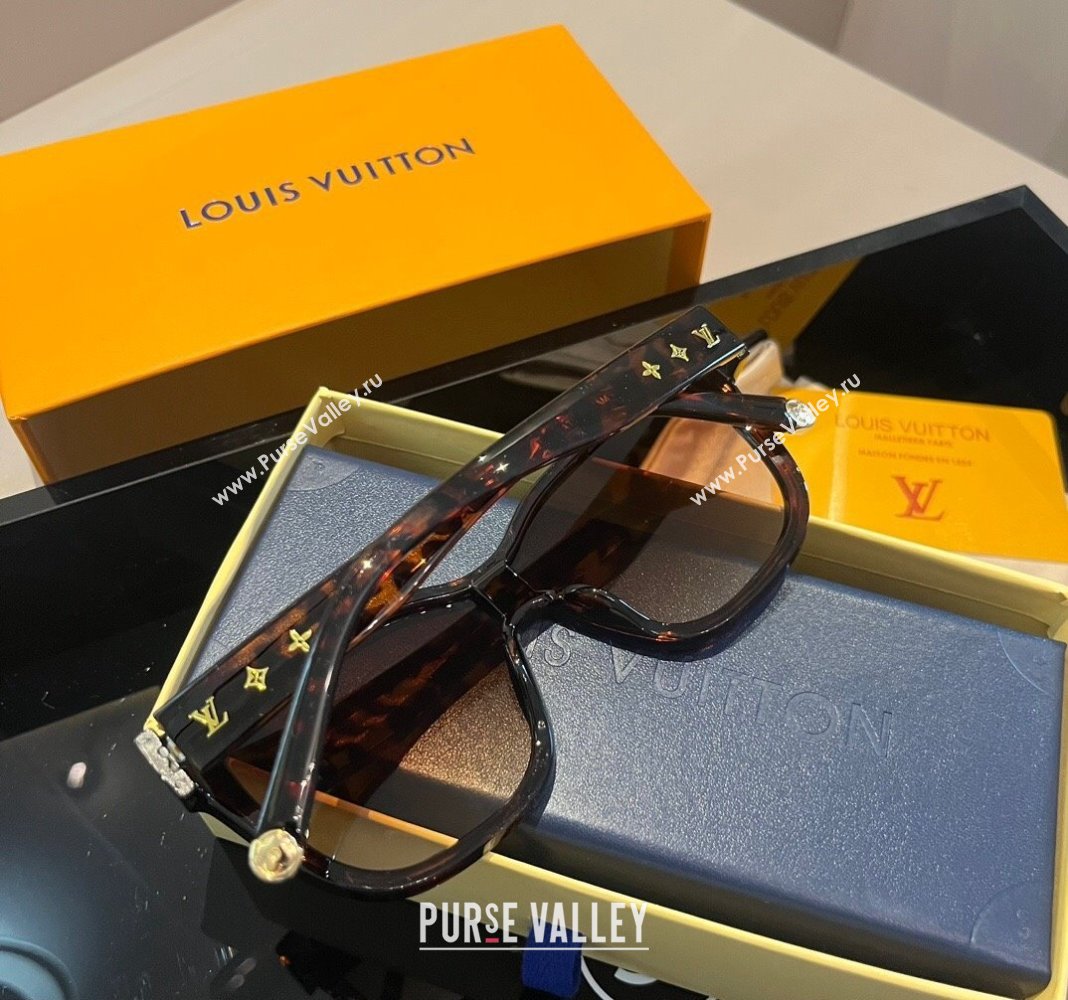 Louis Vuitton Sunglasses Brown 2024 0305 (XMN-240305029)