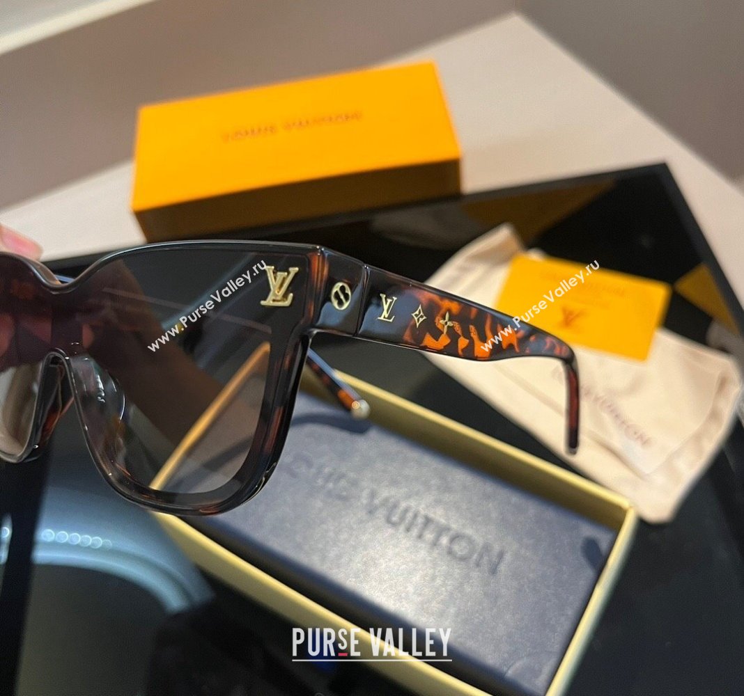Louis Vuitton Sunglasses Brown 2024 0305 (XMN-240305029)