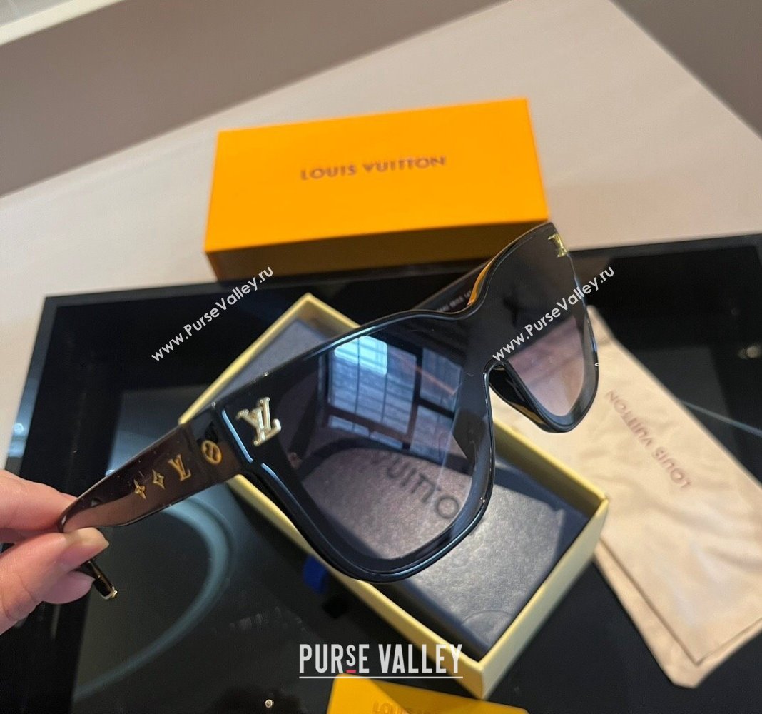 Louis Vuitton Sunglasses Black 2 2024 0305 (XMN-240305030)