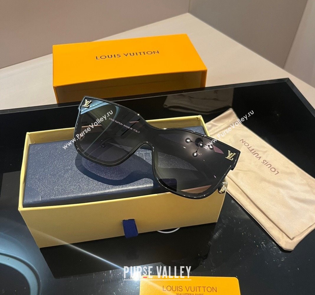 Louis Vuitton Sunglasses Black 2 2024 0305 (XMN-240305030)