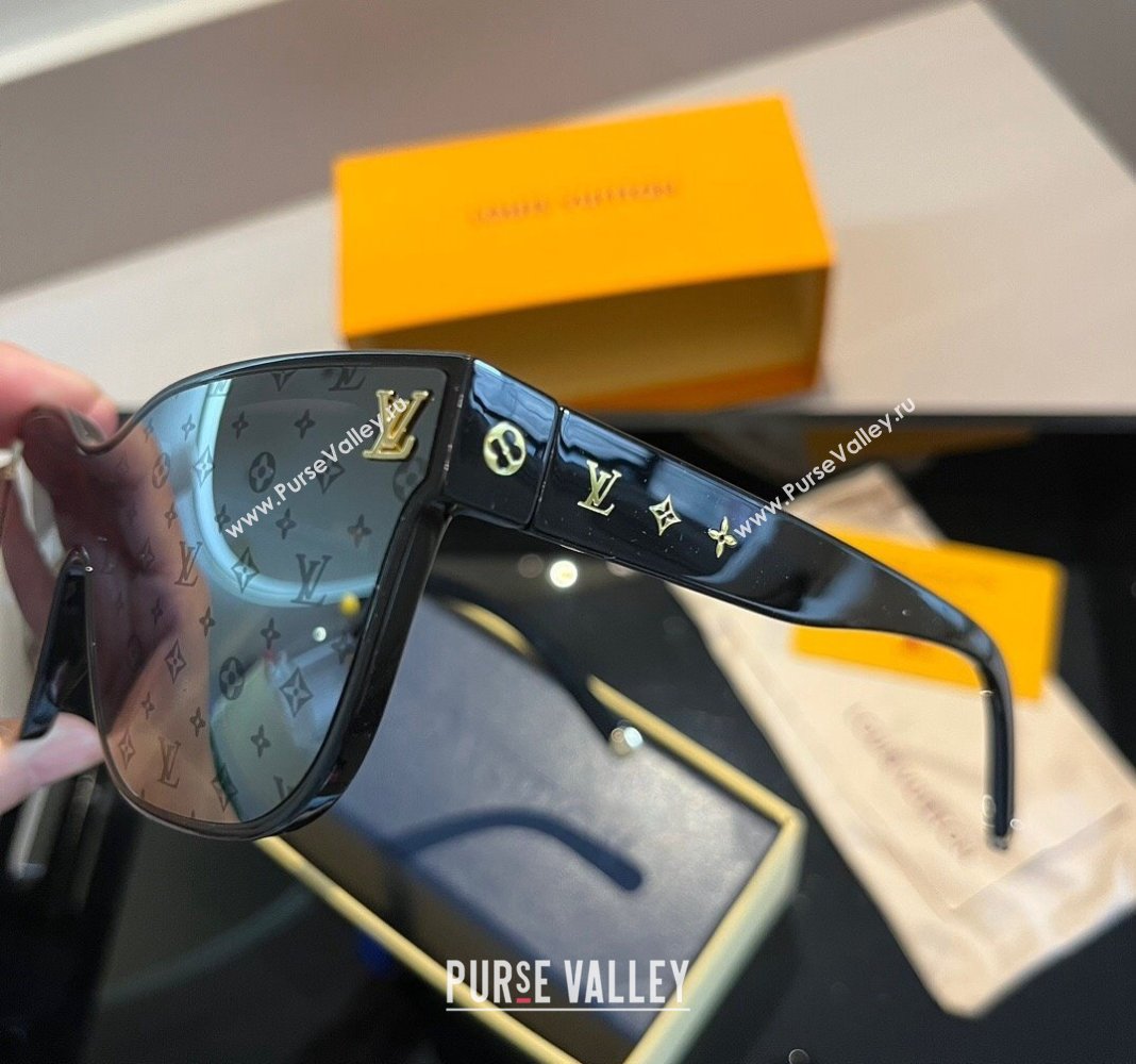 Louis Vuitton Sunglasses Grey/Black 2024 0305 (XMN-240305031)