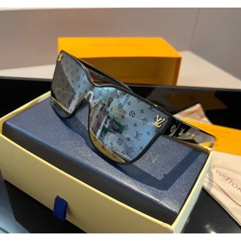 Louis Vuitton Sunglasses Grey/Black 2024 0305 (XMN-240305031)