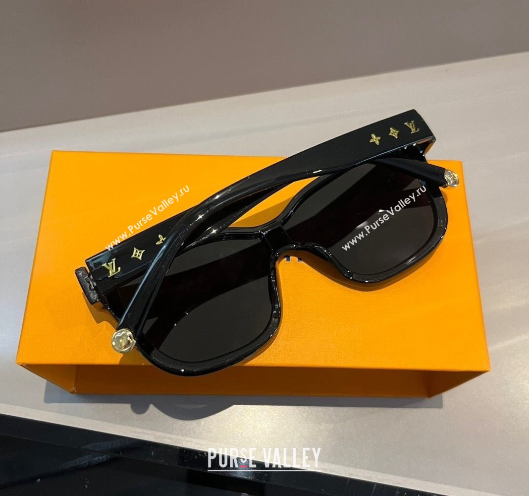 Louis Vuitton Sunglasses Grey/Black 2024 0305 (XMN-240305031)