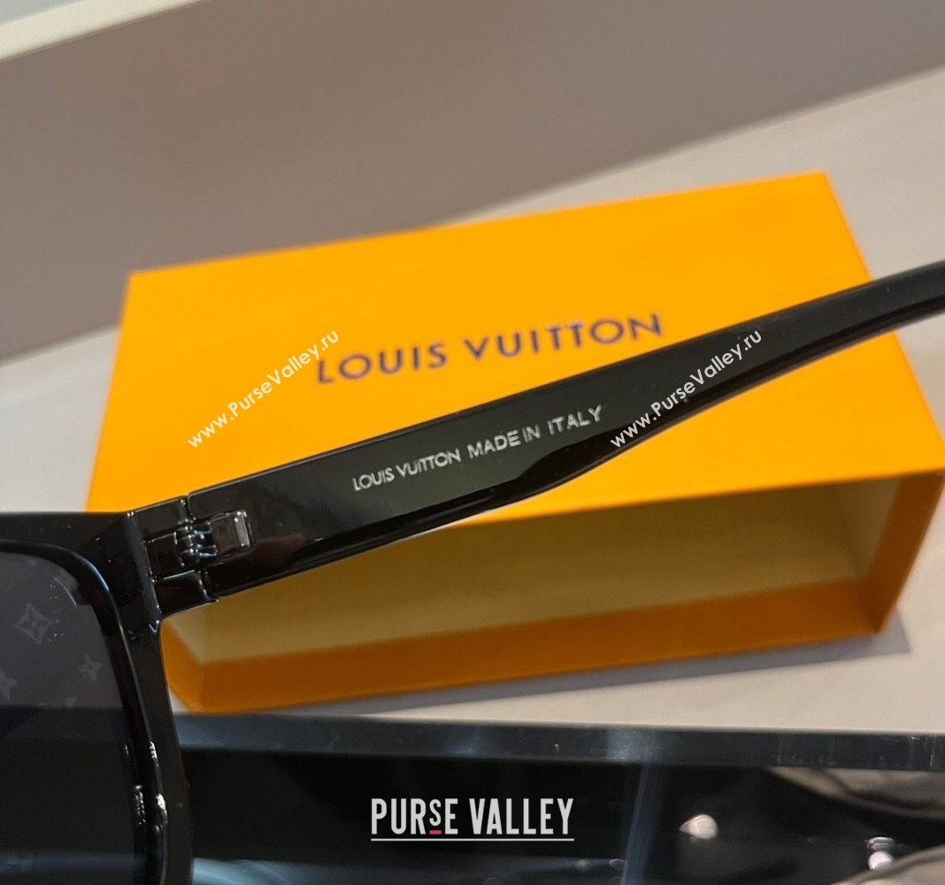 Louis Vuitton Sunglasses Grey/Black 2024 0305 (XMN-240305031)