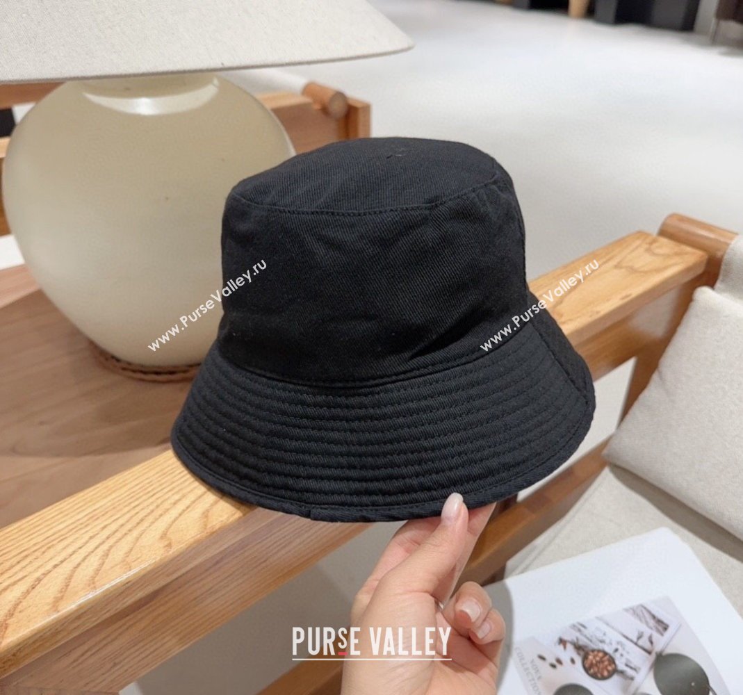 Celine Denim Bucket Hat Black 2024 0301 (MAO-240301130)