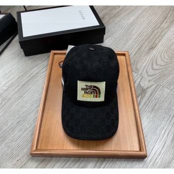 The North Face x Gucci Baseball Hat Black 2024 0301 (MAO-240301137)