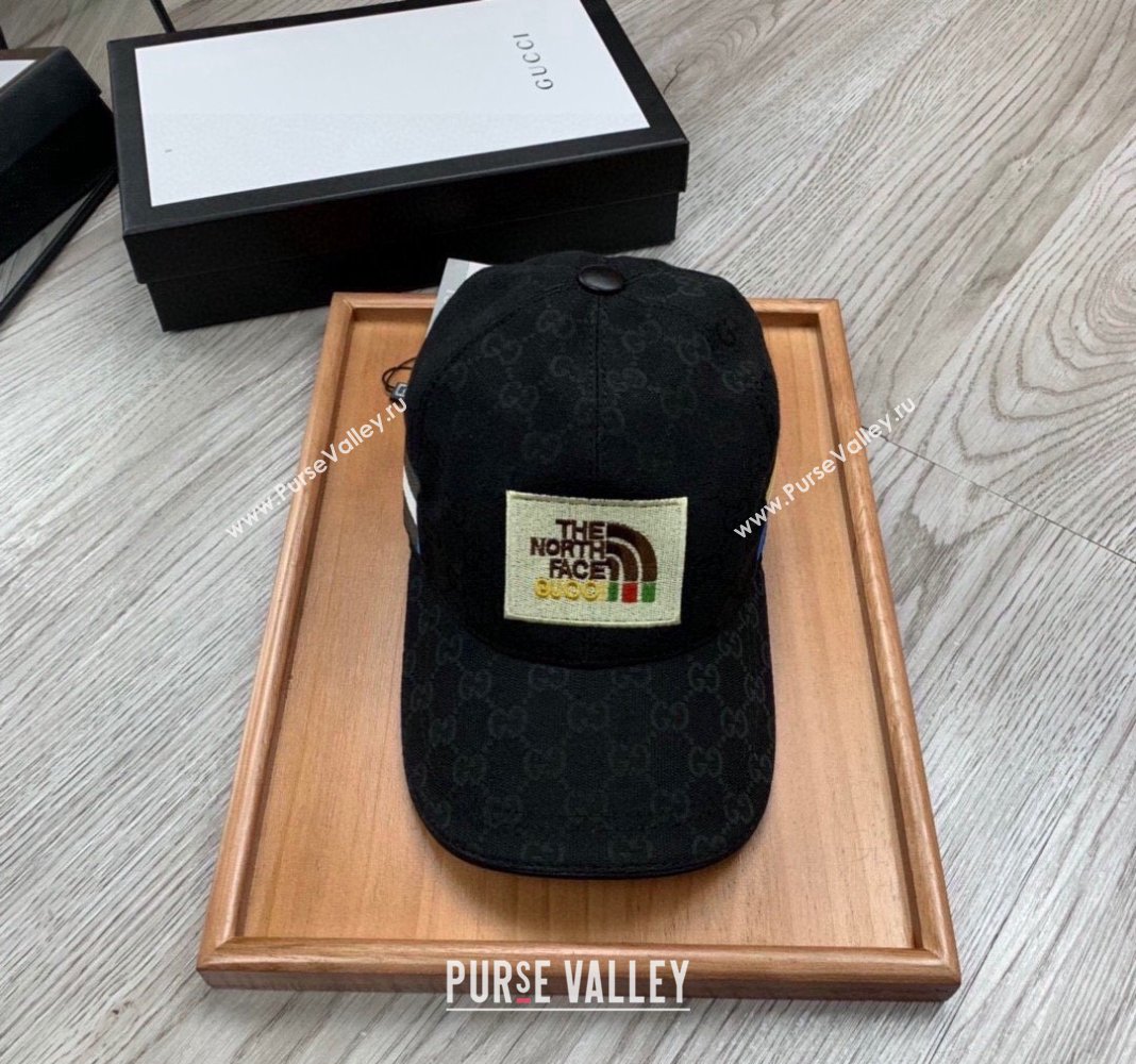 The North Face x Gucci Baseball Hat Black 2024 0301 (MAO-240301137)