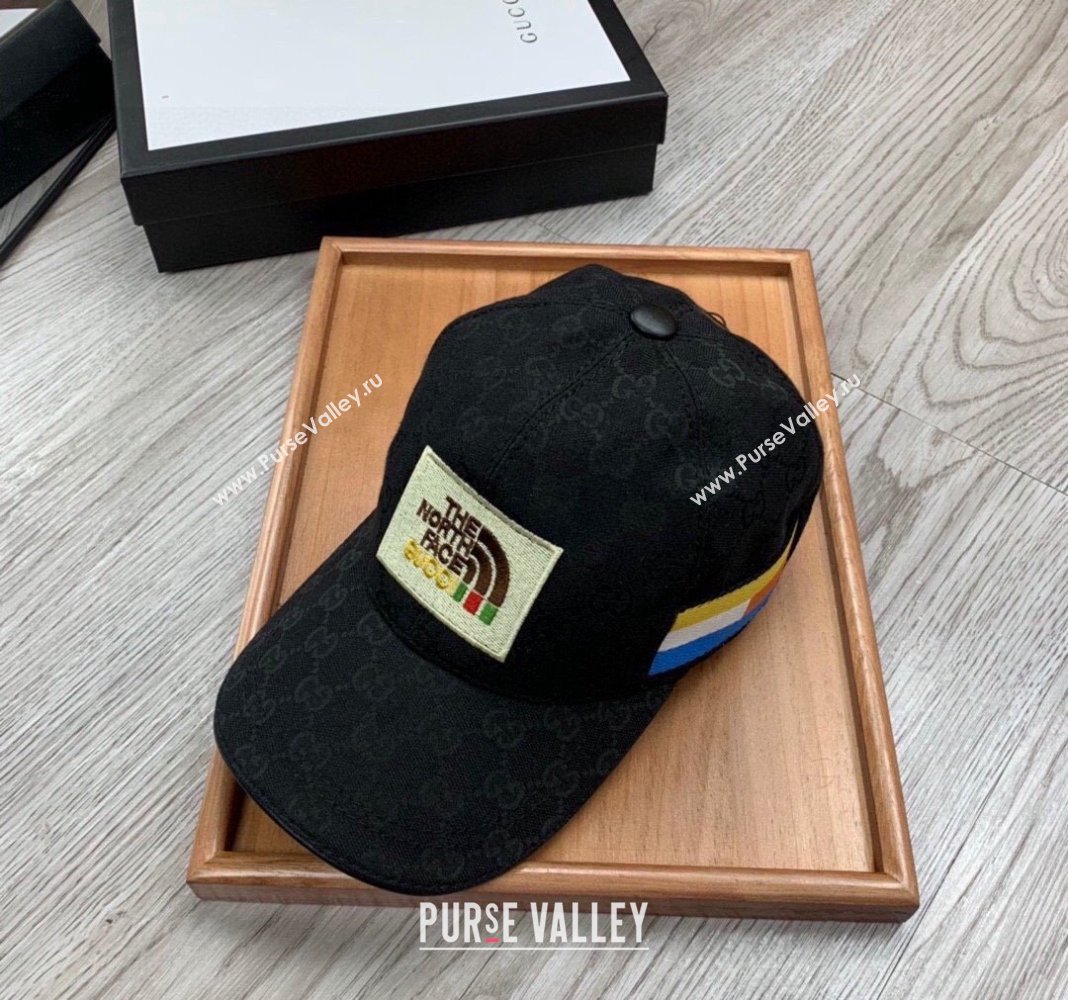 The North Face x Gucci Baseball Hat Black 2024 0301 (MAO-240301137)