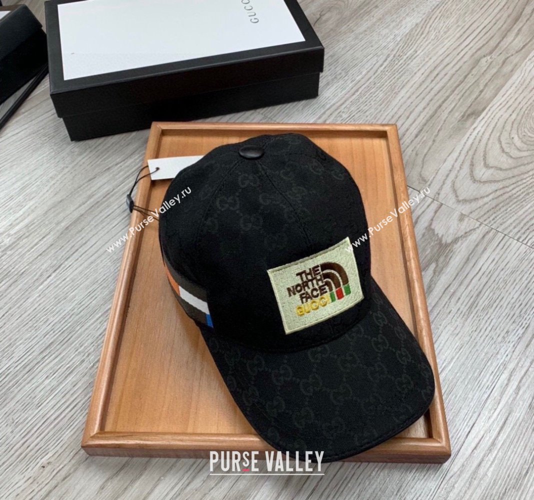 The North Face x Gucci Baseball Hat Black 2024 0301 (MAO-240301137)