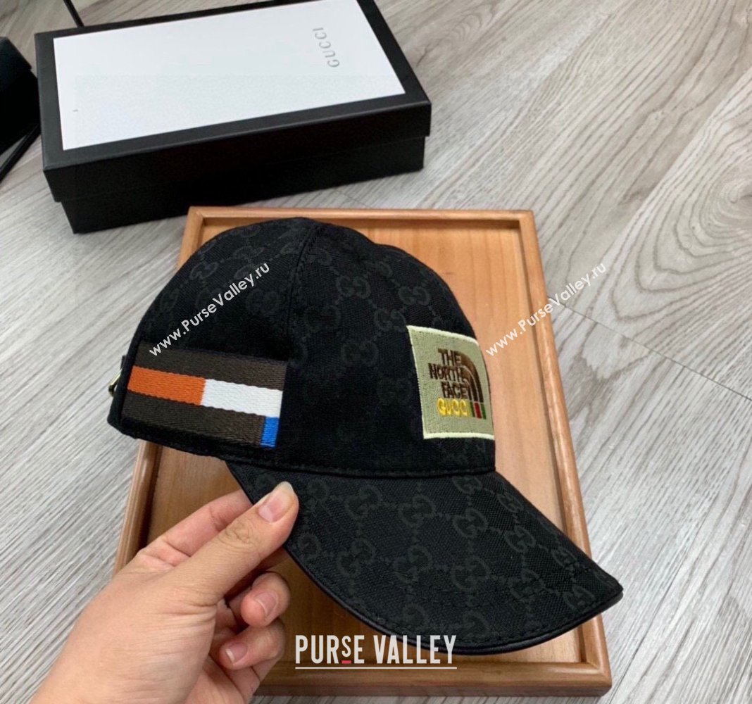 The North Face x Gucci Baseball Hat Black 2024 0301 (MAO-240301137)