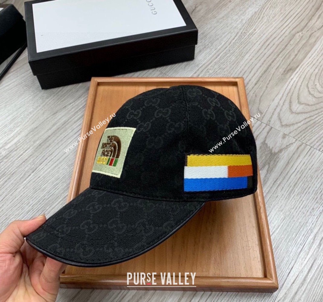 The North Face x Gucci Baseball Hat Black 2024 0301 (MAO-240301137)