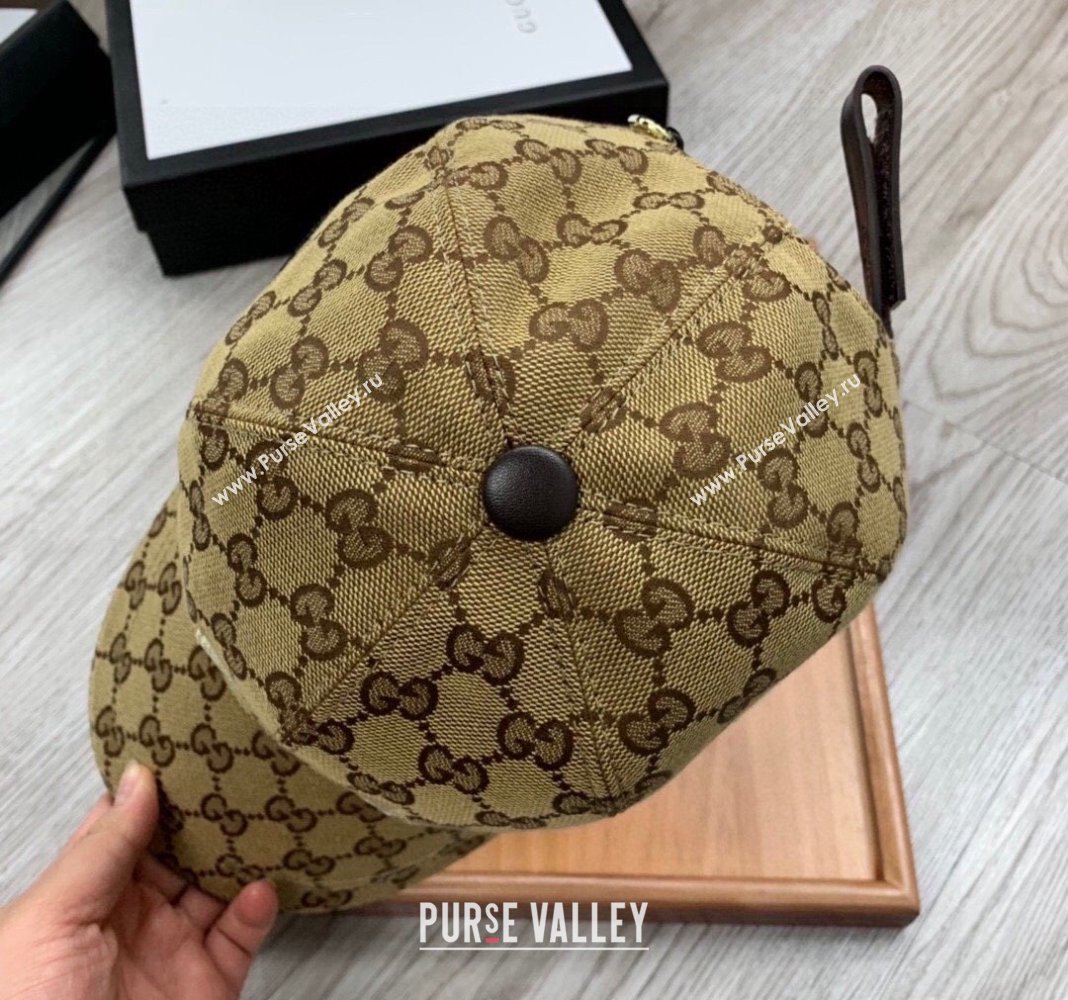 The North Face x Gucci Baseball Hat Camel 2024 0301 (MAO-240301138)