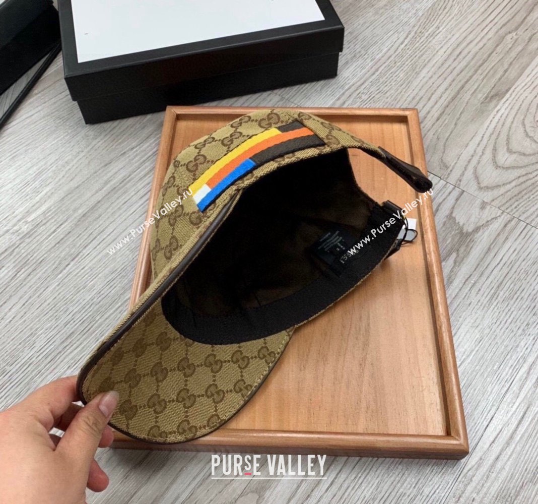 The North Face x Gucci Baseball Hat Camel 2024 0301 (MAO-240301138)