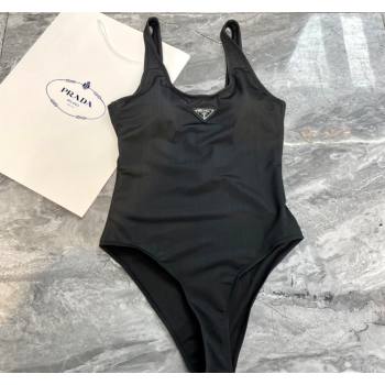 Prada logo Swimwear Black 2024 0307 (A-240307044)