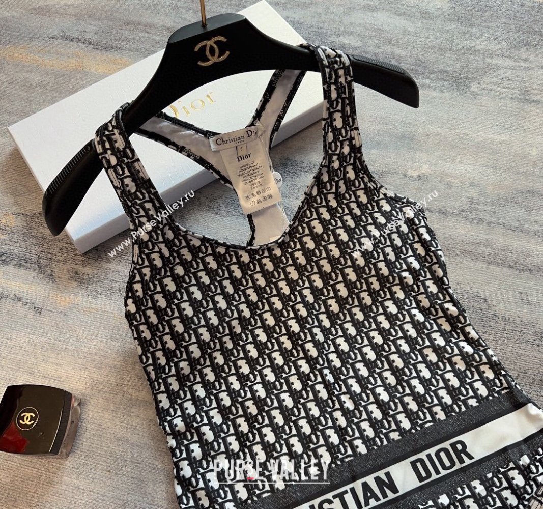 Dior Oblique Swimwear Black 2024 030602 (XMN-240306080)