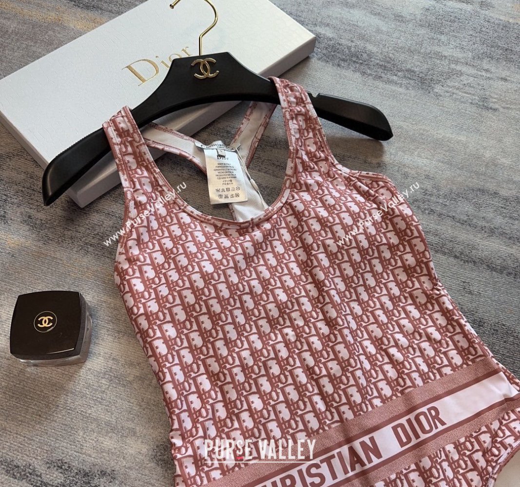 Dior Oblique Swimwear Pink 2024 030602 (XMN-240306081)