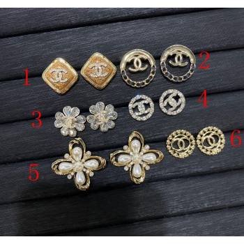 Chanel Stud Earrings 03 2024 0301 (YF-240301036)