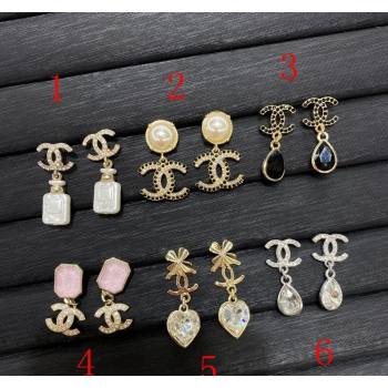 Chanel Short Earrings 04 2024 0301 (YF-240301037)