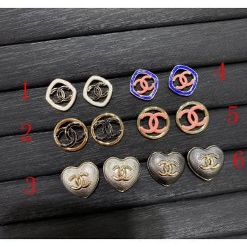 Chanel Stud Earrings 12 2024 0301 (YF-240301045)