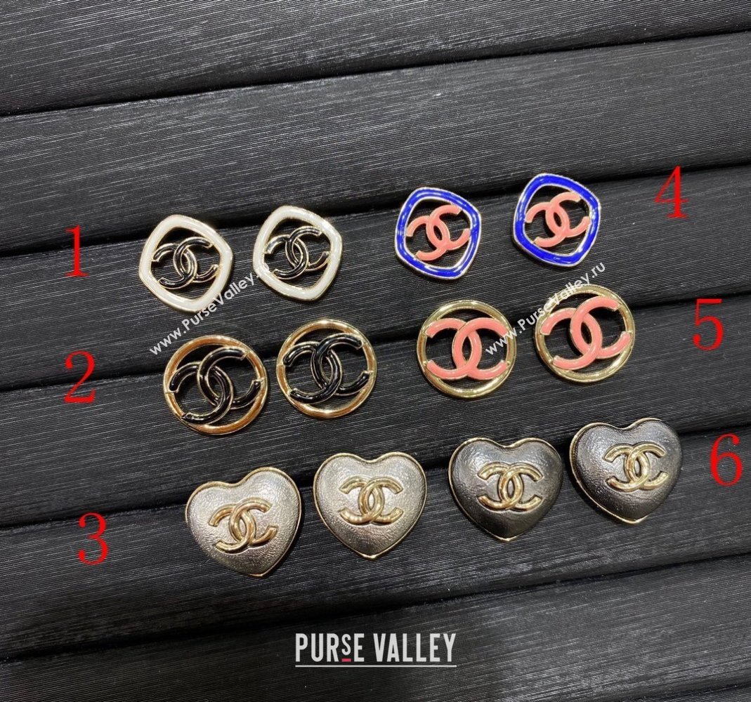 Chanel Stud Earrings 12 2024 0301 (YF-240301045)