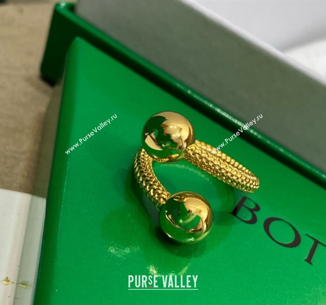 Bottega Veneta Gold Ring 2024 0301 (YF-240301052)