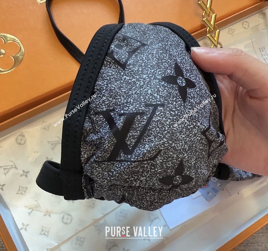 Louis Vuitton Two Pieces Swimwear Dark Grey/Black 2024 030601 (A-240306057)